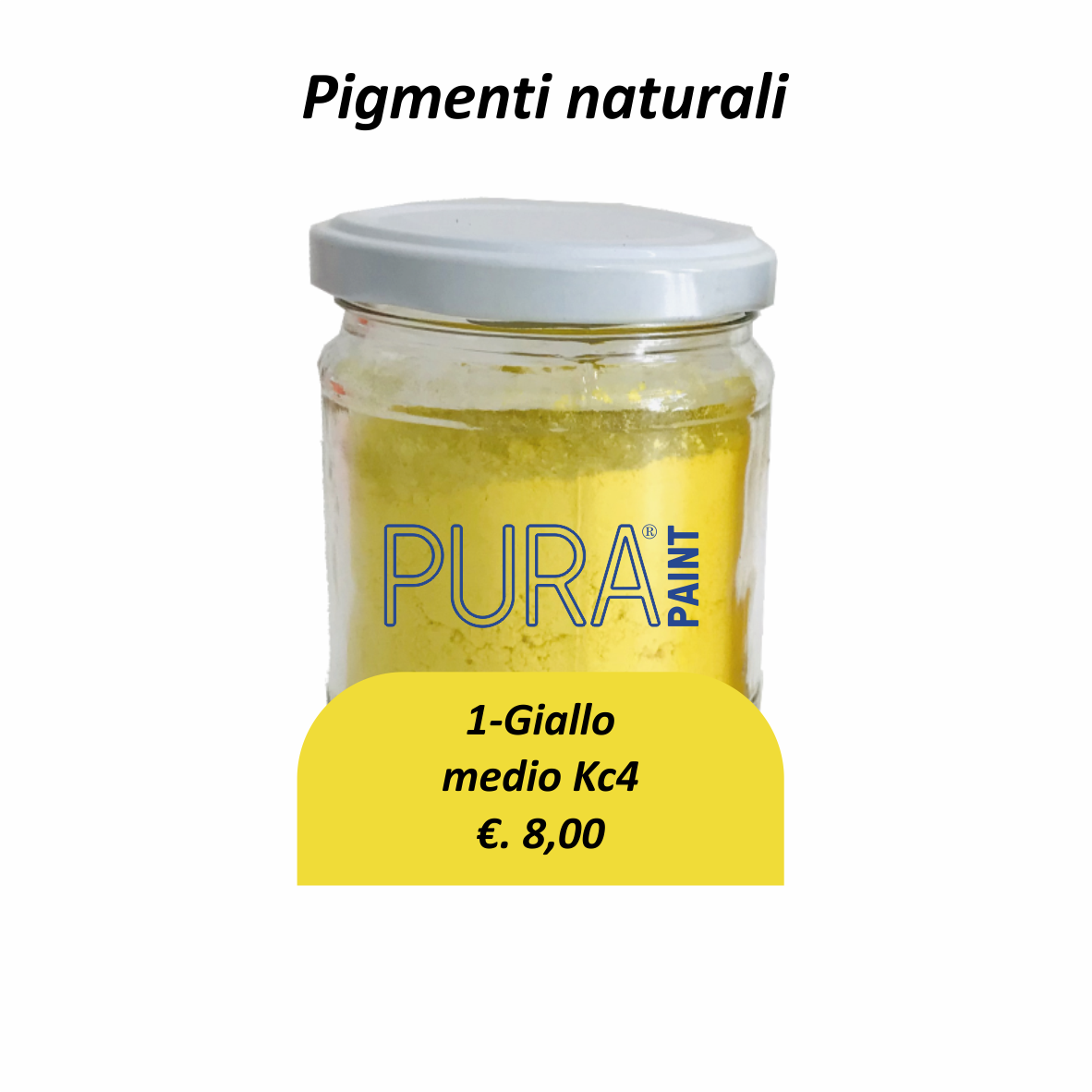 1-giallomedio.png Pigmento Naturale Giallo Medio KC4 - immagine 1